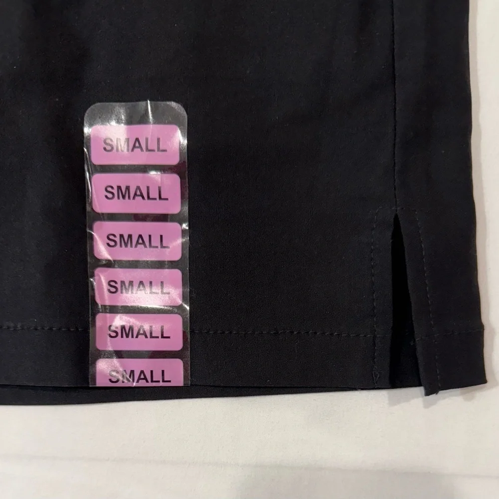 Rafaella Skort Womens Small Black Pull On Stretch Golf Tennis Skirt NWT